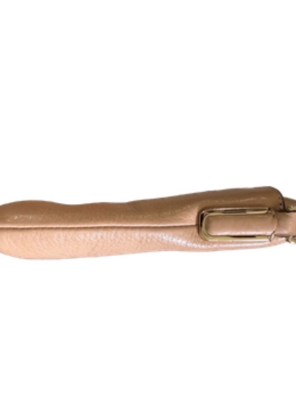 Coach Madison Collection Pebble Leather Crossbody Bag Taupe/Sand Hot Pink Lining - Picture 7 of 11